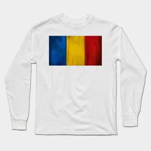 Romania Flag Long Sleeve T-Shirt